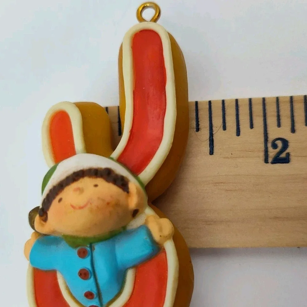 Hard To Find Hallmark JOY 1978 Elf Tree Trimmer Christmas‎ Ornament SEE